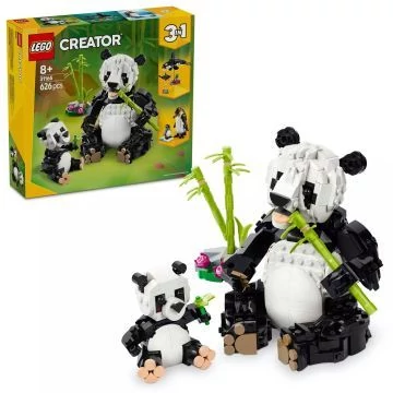 LEGO® Creator 3in1 Vadállatok: Pandacsalád 31165
