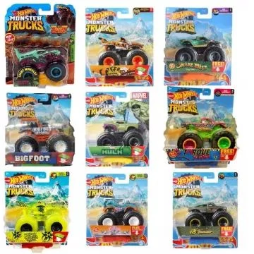 Hot Wheels: Monster Trucks kisautók - többféle