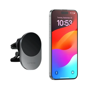 Satechi Qi2 Wireless Car Charger - Space Gray