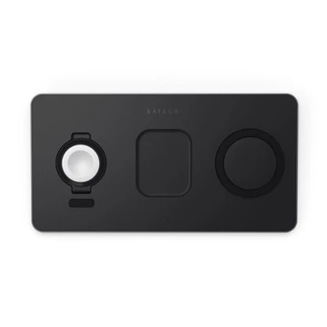 Satechi Trio Wireless Charging Pad (Apple Watch, Airpods, iPhone) - Black