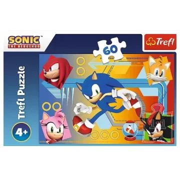 Trefl: Sonic, a sündisznó - 60 darabos puzzle