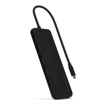Satechi 13-in-1 USB-C Triple Display Multiport Adapter - Black