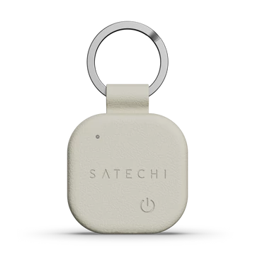 Satechi Vegan-leather Findall Keychain - Sand
