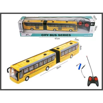 Távirányítós csuklós busz 35 cm