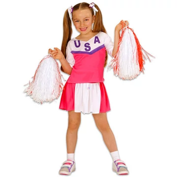 Pompom lány jelmez - 128 cm