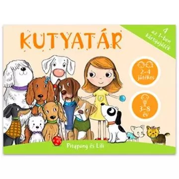 Kutyatár 4 az 1-ben kártyajáték
