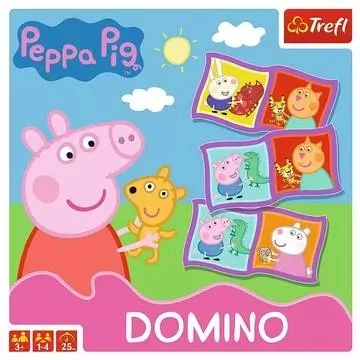 Trefl: Peppa malac dominó