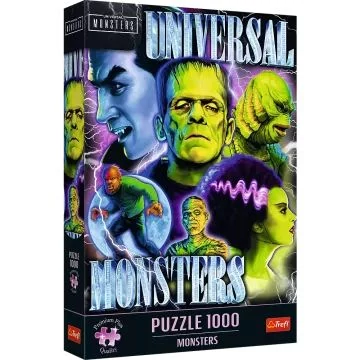 Trefl: Szörnyek - 1000 darabos puzzle