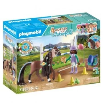 Playmobil: Zoe & Blaze versenypályával