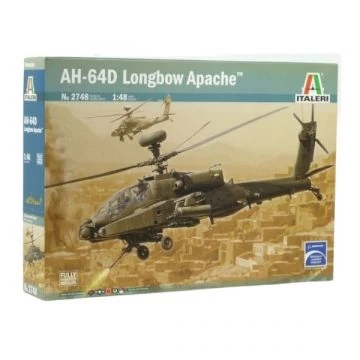 Italeri: AH-64D Longbow Apache helikopter makett, 1:48