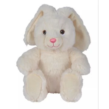 Nicotoy: Krémszínű plüss nyuszi - 26 cm