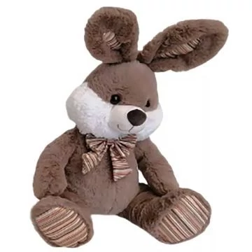 Nicotoy: Tapsi plüss nyuszi - barna, 26 cm
