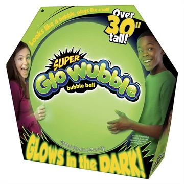 Világító Super Glo Wubble, 75 cm - zöld