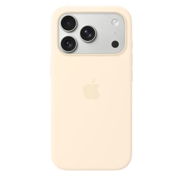 Apple iPhone 17 Pro Silicone Case with MagSafe - Vanilla (SEASONAL)