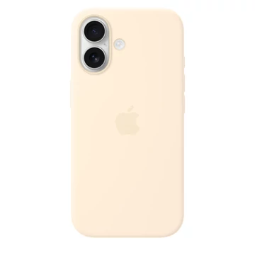 Apple iPhone 17 Silicone Case with MagSafe - Vanilla (SEASONAL)