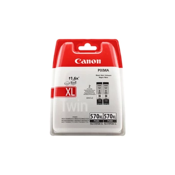 Canon PGI-570XL fekete eredeti tintapatron duplacsomag