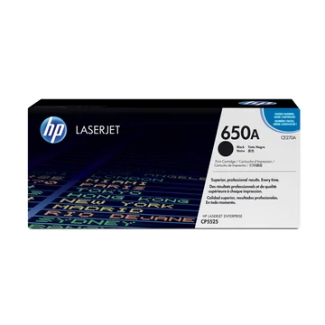 HP CE270A (650A) fekete eredeti toner