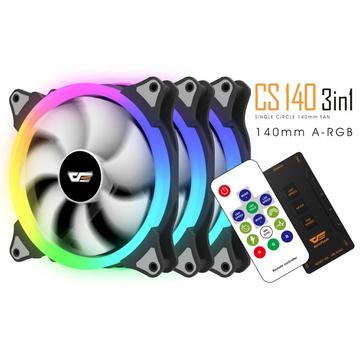 darkFlash CS140 3in1 ARGB ventilátor kit