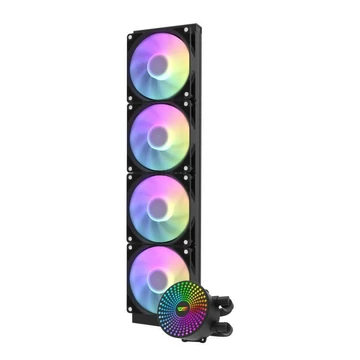 darkFlash Radiant DC 480 univerzális CPU vízhűtés fekete