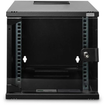 Digitus DN-10-06U-B Falra szerelhető Rackszekrény Fekete