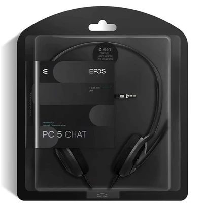 Kép 3/4 - EPOS by Sennheiser PC 5 Chat Headset Black