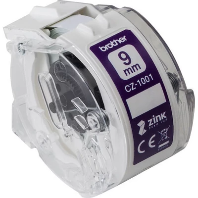 Brother CZ-1001 színes eredeti szalagcímke (9mm)