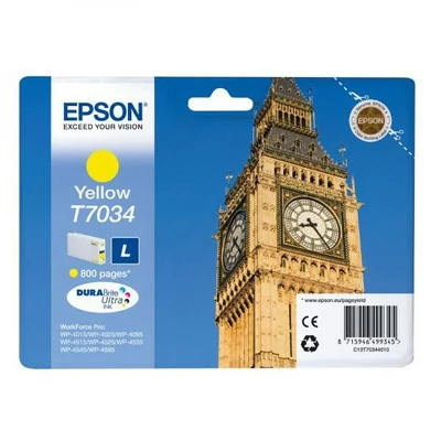 Epson T7034 sárga eredeti tintapatron