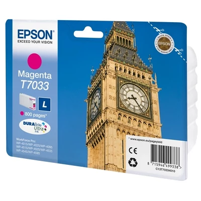 Epson T7033 magenta eredeti tintapatron