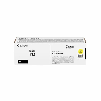 Canon T12 sárga eredeti toner