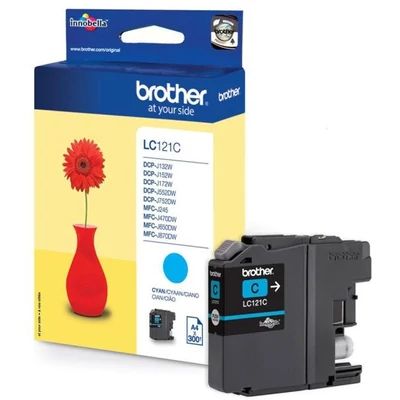 Brother LC121 kék eredeti tintapatron