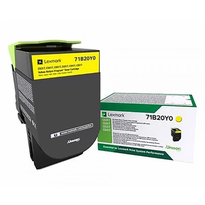 Lexmark CS417 sárga eredeti toner
