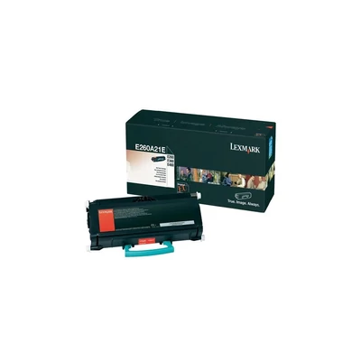 Lexmark E26x/36x/460 fekete eredeti toner