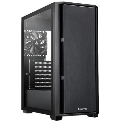 Chieftec Pro Midi TG Tempered Glass Black