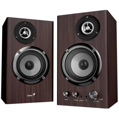 Genius SP-HF1812BT Bluetooth Speaker Dark Brown