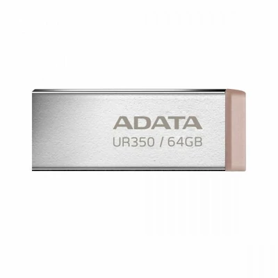 A-Data 64GB UR350 USB3.2 Silver/Brown