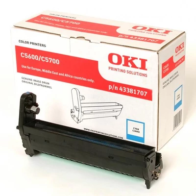 Oki [5600] kék eredeti dobegység (43381707)