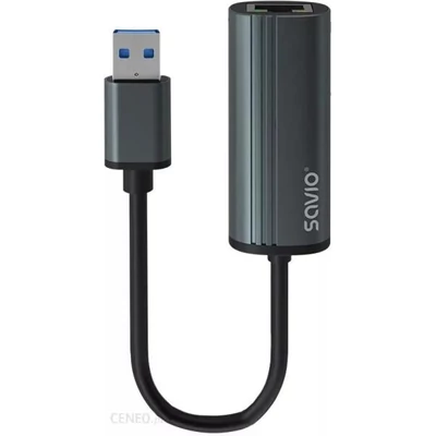 Adapter Savio AK-55 USB-A apa - RJ45 anya