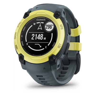 Garmin Instinct E 40mm Yellow with Grey Silicon Band