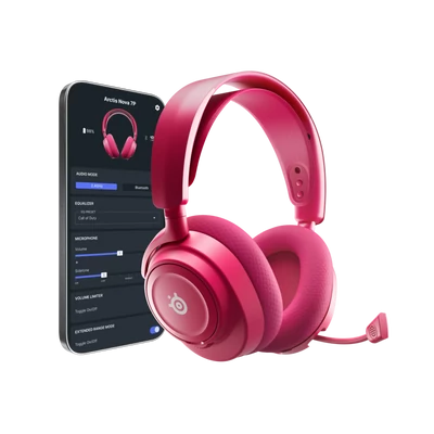 Steelseries Arctis Nova 7P Gen 2 Wireless Bluetooth Gaming Fejhallgató Magenta