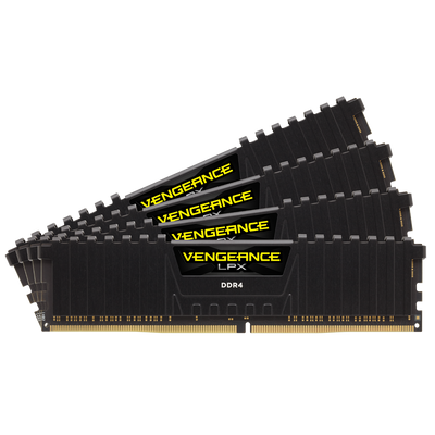 Corsair 32GB DDR4 3200MHz Kit(4x8GB) Vengeance LPX Black