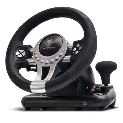 Kép 5/7 - Spirit Of Gamer Race Wheel Pro 2 USB Kormány Black/Silver