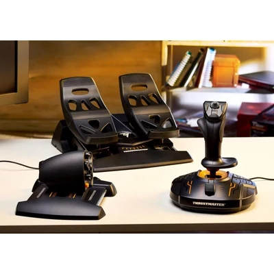 Kép 5/5 - Thrustmaster T-16000M FCS Flight Pack USB Botkormány, Gázkar és Pedál Black