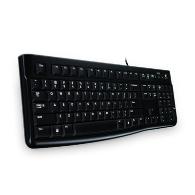 Logitech K120 USB billentyűzet Black US