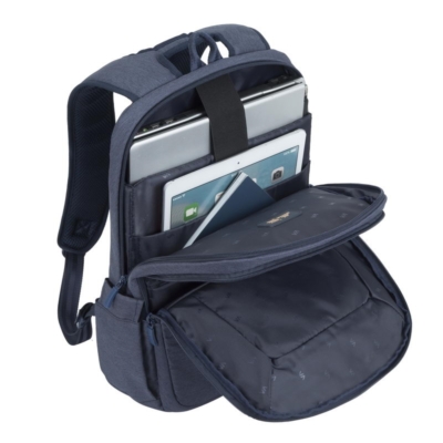 Kép 4/4 - RivaCase 7760 Suzuka Laptop backpack 15,6" Blue