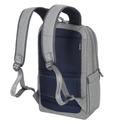 Kép 3/5 - RivaCase 7760 Suzuka Laptop Backpack 15,6" Grey