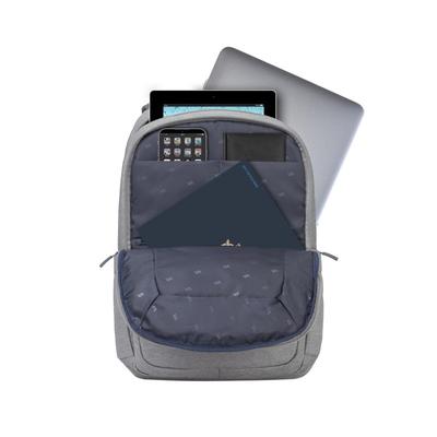 Kép 4/5 - RivaCase 7760 Suzuka Laptop Backpack 15,6" Grey