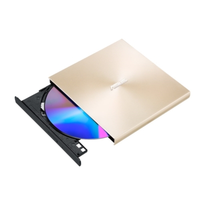 Kép 1/4 - Asus ZenDrive U9M Slim DVD-Writer Gold BOX