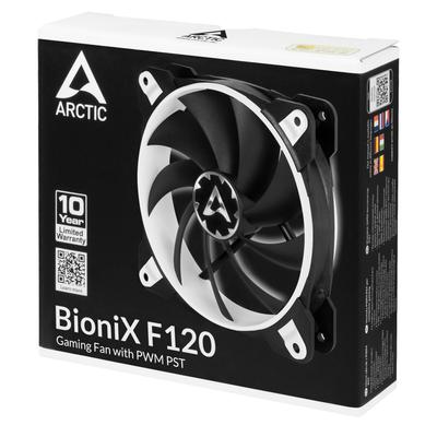 Kép 5/6 - Arctic BioniX F120 Gaming Fan with PWM PST White