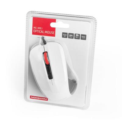 Kép 4/5 - Modecom MC-M9.1 Black/White