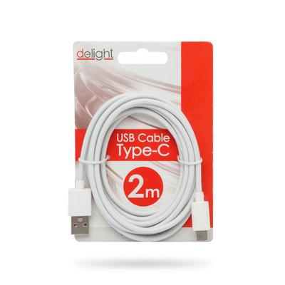 Kép 2/2 - Delight USB Type-C 2m White